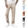 Men's Athletic Casual Pants,  Drawstring Straight Leg Trousers