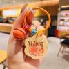 Acrylic Peace & Safety Keychain for Students - Small Ornament Pendant Gift