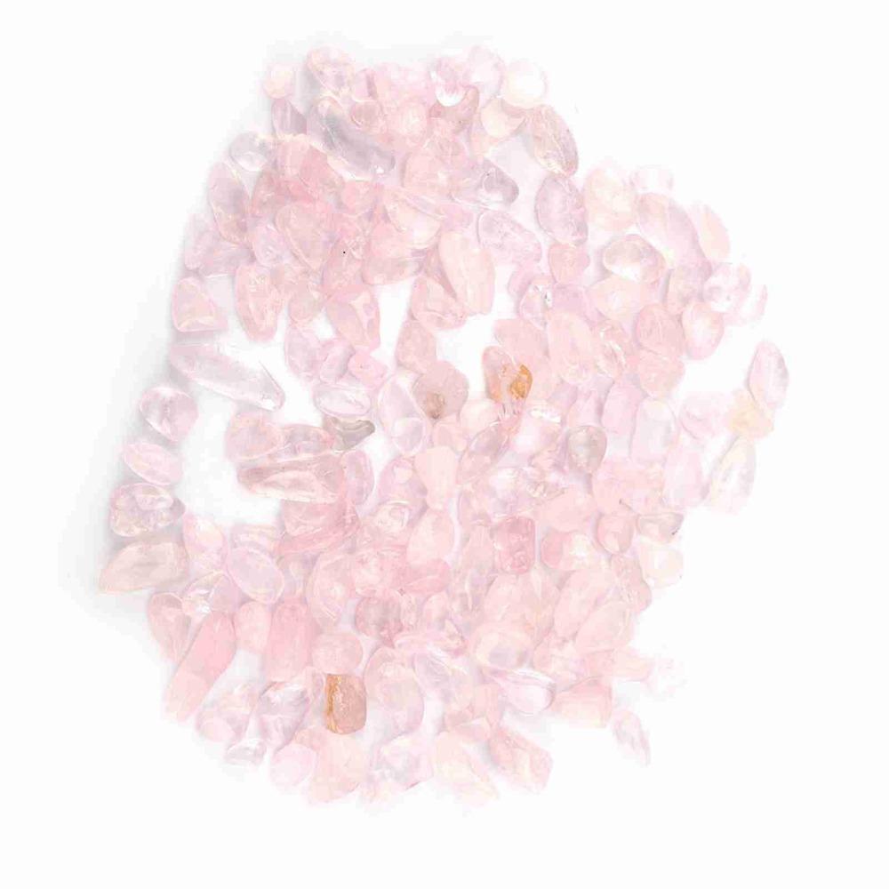 

100 grams Small Crushed Stone Fragments Polished Undrilled Stone Chips Aquarium Fish Tank рожевий