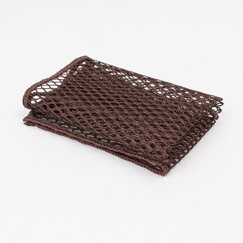 1Pc 30x30cm Microfiber Mesh Wire Dishwashing Cloth Kitchen Degreasing Brush Bowl Scouring Pads Cleaning Tools
