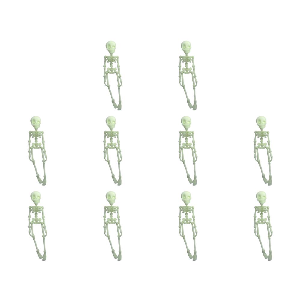 5/10PCS Mini Magnetic Skeleton Fridge Magnets with Movable Joints Skull Fridge Magnets for Refrigerator Locker Whiteboard Office