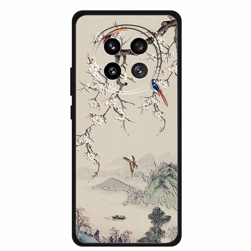 3D Emboss Case For Honor Magic 8 5G Phone Case 8 Pro Flowers Silicone Soft Coque Funda For Honor Magic8 Pro Back Cover Case Bag