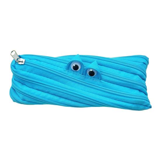 Pencil Case Multifunctional Storage Bag Smooth Zipper Large Opening Pencil Pouch for School Travel Cosmetic Glasses Stationery Organizer