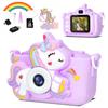 SWEETY DOLLY Kids Camera for Girls and 32GB Memory Smartphone 1080P HD Dual USB Birthday New Gift for Ages and Japanese Instruction Manual Boys, Card,