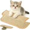 Interactive Catnip Chew Toy, 6000mg Catnip, Sisal Pad, Double-stitched, 10.6"/13.4", Anxiety & Boredom Relief for Indoor Cats & Kittens