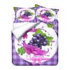Grapes Wine Blueberry Rose Flower Bedding Duvet Doona Quilt Cover Holiday Gift