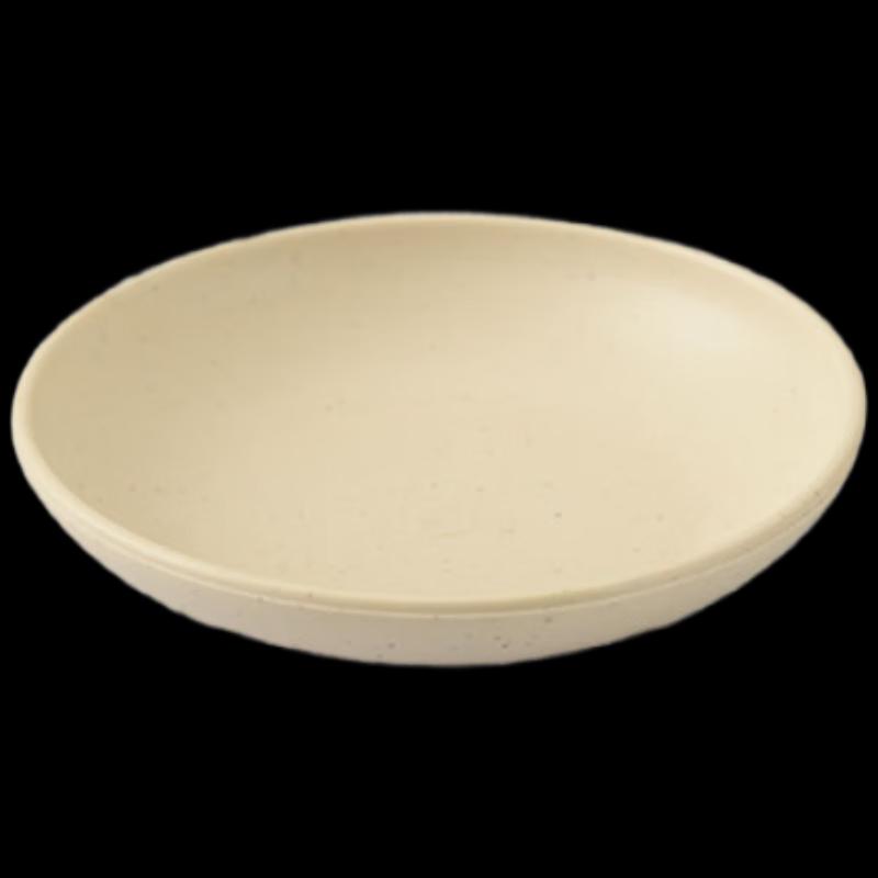 

ZISIZ Beige Wheat Straw Dipping Dish Set