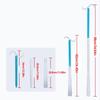 35" Long Handle Shoe Horn for Seniors Unisex Plastic Dressing Aid Stick with Sock Removal Tool Adjustable Extended Stick