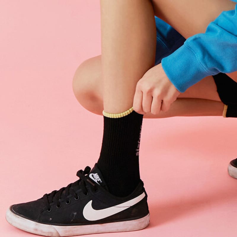 bananasisters edge point socks_2color