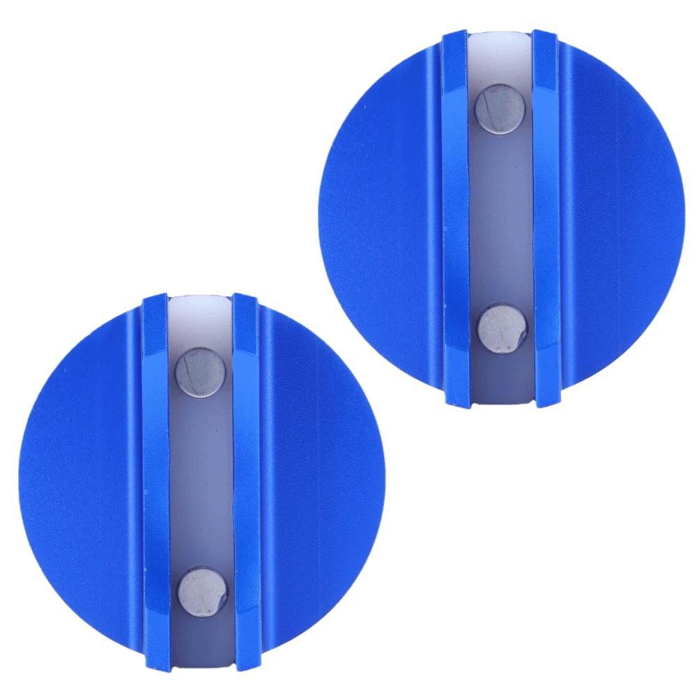 2pcs Slotted Design Grooved Jack Pad Universal Fit Pinch Weld Jack Pad For Car Repair