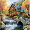 Diamond Painting Handmade DIY Diamond Painting Cartoon Square Living Room Bedroom Decorative Painting