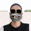 General Dogs Prints Breathable Washable Mask Face Cover Filter Can Be Placed