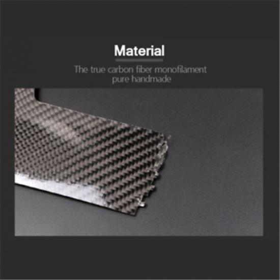 Carbon Fiber Car Steering Wheel Decoration Cover Sticker For Mazda 3 2010-2013