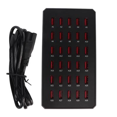 150W 30 Port USB Charging Station Multiple USB Desktop Chargers for Cell Phone Digital Appliances