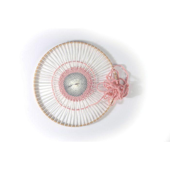 Round Wooden Weaving Frame Kit