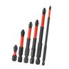 6Pcs Cross Slot Screwdriver Bit Set Impact Screwdriver Bit Set Impact Cross Bits