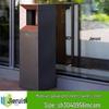 Stainless Steel Outdoor Trash Bin for Hotels, Parks, and Malls