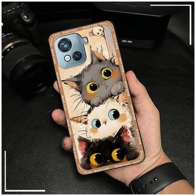 Cute Fashion Design Phone Case For Blackview Oscal C80 Anti-knock TPU Back Cover Silicone Soft Case Cartoon Anti-dust