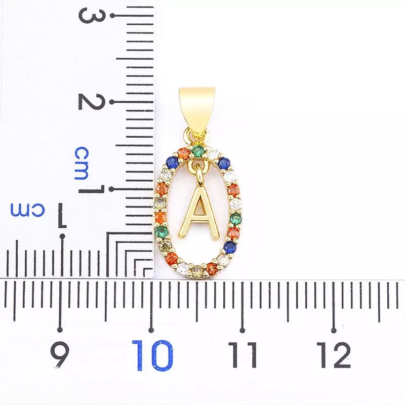 26 Engelse Letters Hanger Ketting Zircon Mode A - Z Initiaal M S C K Trendy Alfabet Lange Ketting Voor Vrouwen Mijn Sieraden