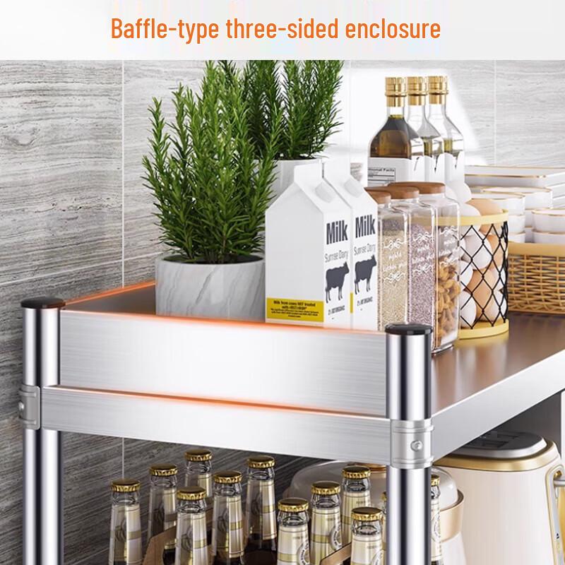 BeiYing Stainless Steel Multi-functional Kitchen Storage Rack