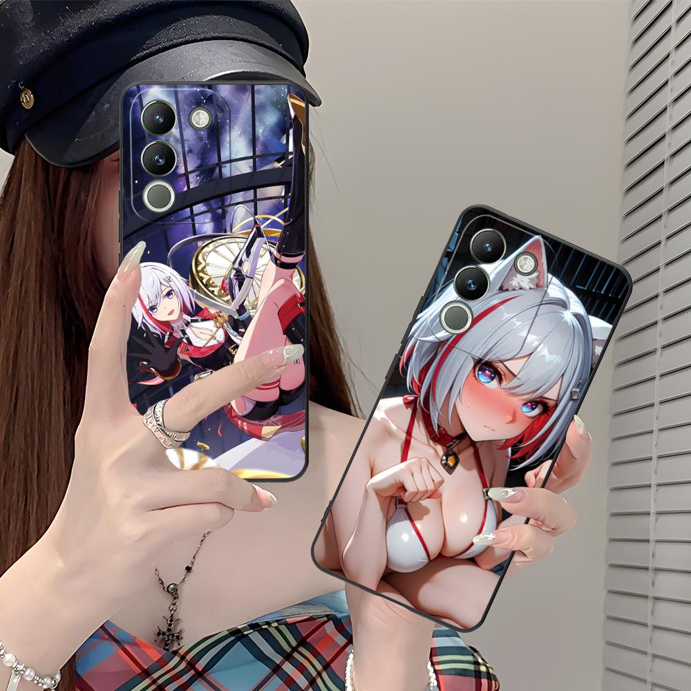 HSR Topaz Matte TPU Mobile Phone Case for VIVO Y77 76 75 74 73 72 58 56 55 51 50 38 36 Y19 Y18 Y03 Y01 5G Colorful Cover