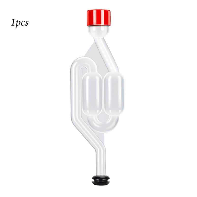 Priehľadné vzduchové uzávery S-tvaru, Bublinkové vzduchové uzávery pre domovaričov, Zátky na demižóny a Tesniaci ventil fermentora s priechodkami potravinárskej kvality