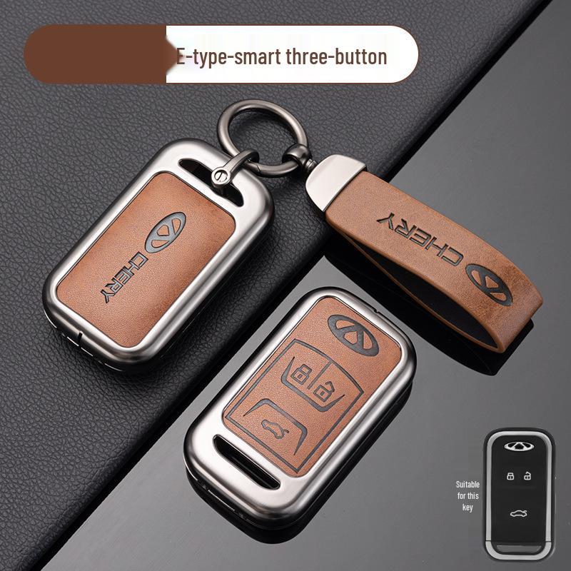 High-End Voll-Schlüsselhülle für Chery 5x, Tiggo 3x, Exeed TX, Tiggo 7 - Unisex Design