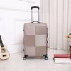 Children's 20" Horizontal Stripe Carry-on Suitcase with Universal Wheels and Combination Lock