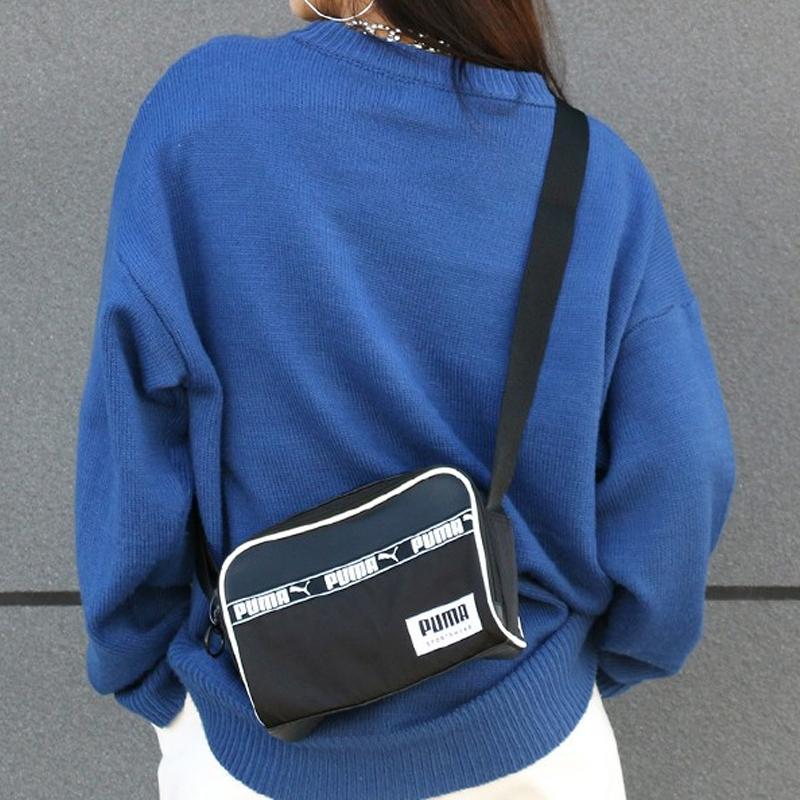 New PUMA Shoulder Bags Black 077843-01