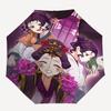 1pc Outdoor Umbrella with Anime Characters, Automatic Opening/Closing, Portable 3-Fold Design, 8-Bone Iron Frame - Perfect Gift for Fans, Travele