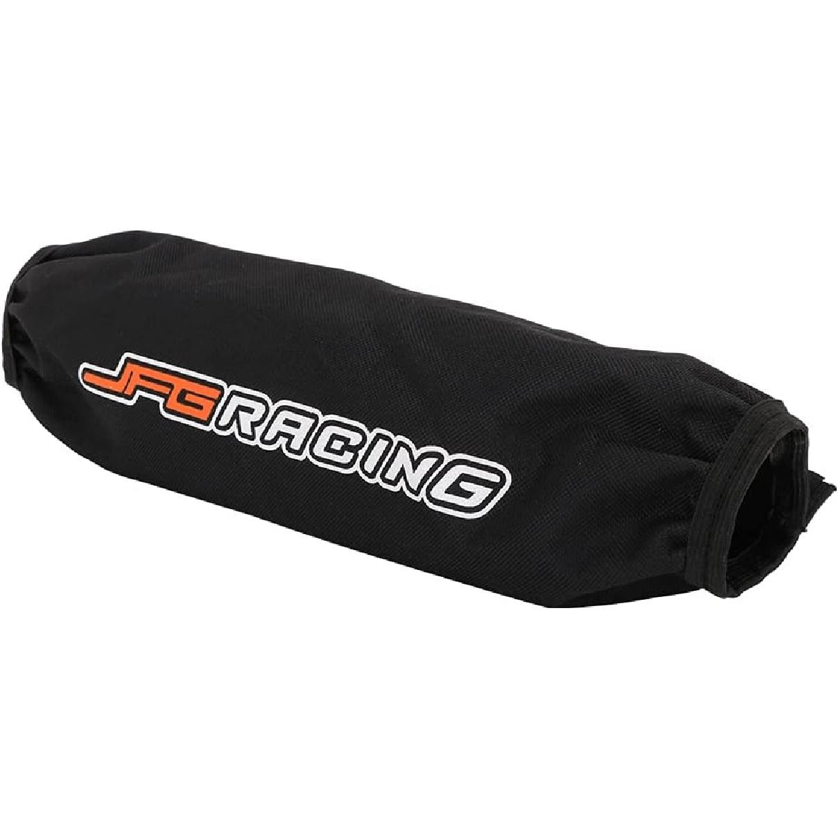 

JFG RACING Motorcycle Rear Fork Cover Shock Absorber Cover Guard Protector - Universal For Dirt Pit Bike ATV CRF KLX EXC YZF - (2)- 350MM