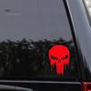 Stickers Car Sticker Self-adhesive Waterproof PET Reflective Material Skull Bloody Design for