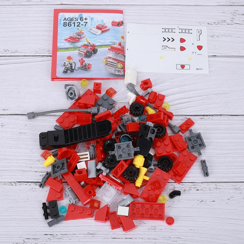 6 In 1 Children DIY Building Block Kid Assembly Interaction Blocks Educational Toys#02