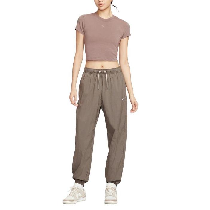 Nike Sportbekleidung Gestrickte Jogginghose Damen Braun IH0827-126