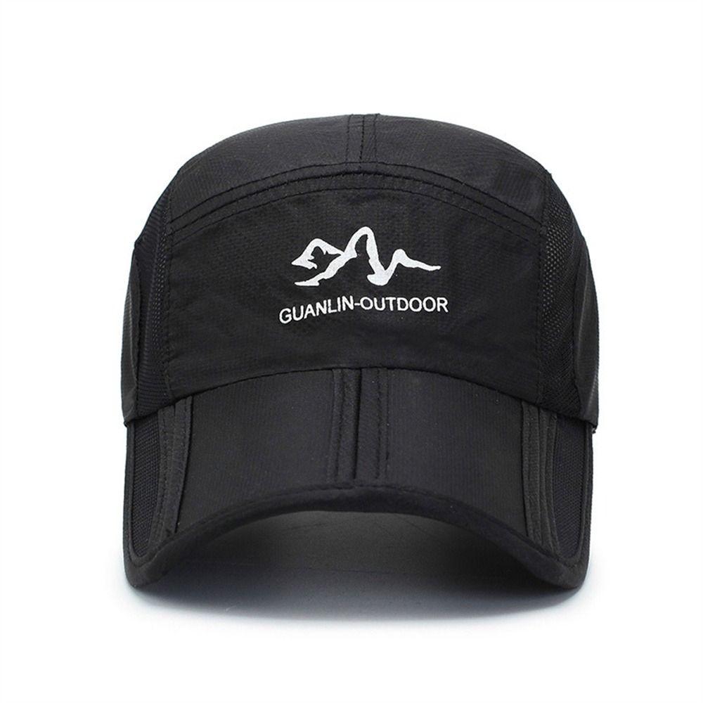 Foldable Baseball Mesh Caps Quick Dry Running Cap Unisex Climbing Hats  Camping Hiking