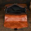 Johnature Borsa da donna in pelle goffrata fatta a mano, borsa vintage, borse a tracolla e a spalla versatili