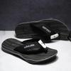 Fashion Summer Slippers Men Flip Flops Beach Sandals Non-slip Casual Flat Shoes 2024 Slippers Indoor House Shoes For Men Outdoor Slides