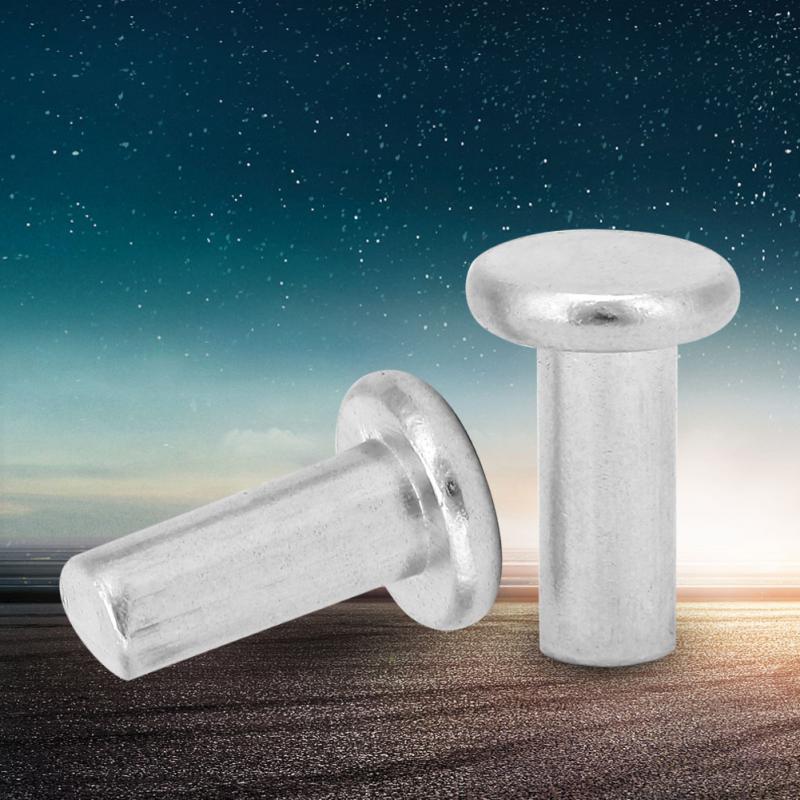 16 Solid Aluminum Rivet 30pcs Tool Accessories M5-10//12//16 Aluminum Flat Head Solid Rivet Set Bolt Flat Head Solid Aluminum Rivet