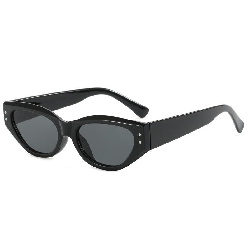 Fashion Cat Eye Frame Sunglasses Men S Catwalk Wear Sunglasses Women S Versatile Sunshade Sunglasses