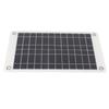 Solar Panel 12V 8.5W Monocrystalline Silicon Semi Flexible with Clip Solar Battery Charger for Outdoor