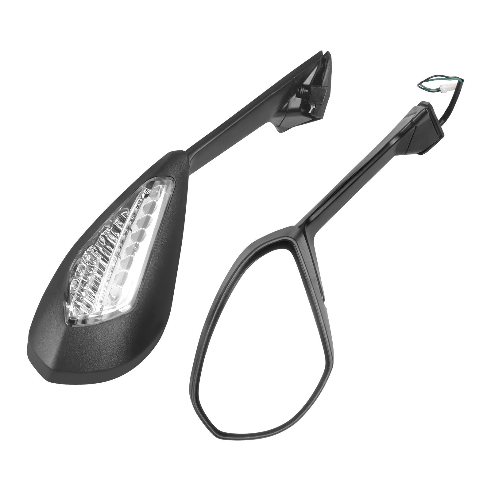 

Для DUCATI 1199 Panigale SR 1199S 2012-2015 899 Panigale 2014-2015 Мотоциклетное зеркало заднего вида Зеркала заднего вида Светодиодный указатель поворота чёрный