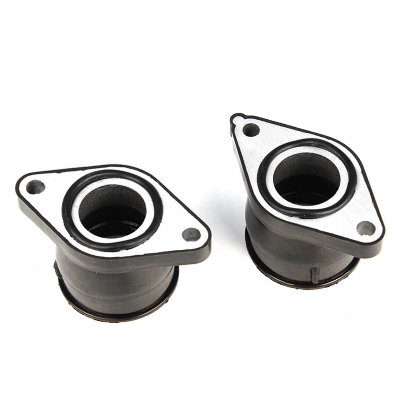 2 pcs Carburetor Intake Manifold parts fit For Yamaha XT350 XT 350 1985-2000 Motorcycle Carburetor Carb Intake Manifold XT350