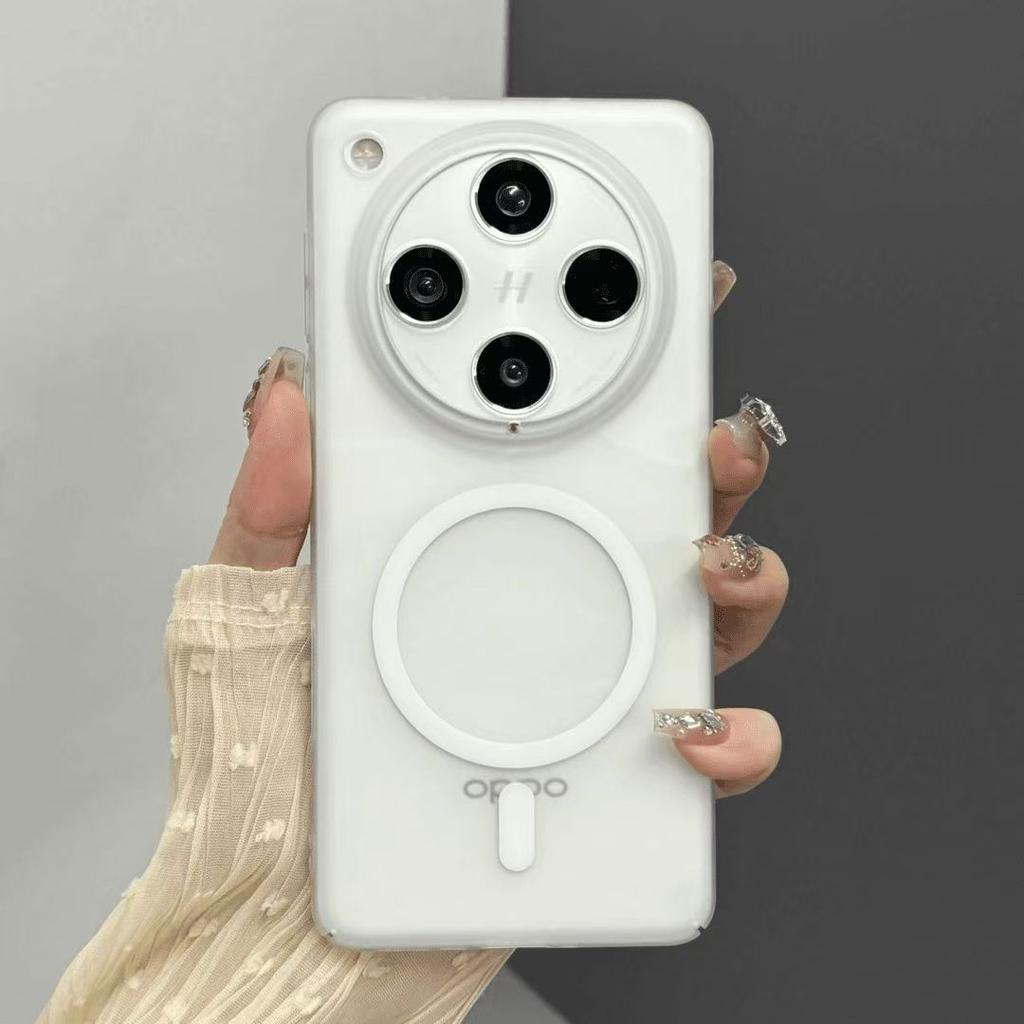 Reno16Pro Magnetic Mobile Phone Case Suitable for OPPO Find X9pro Shell Skin Feeling Reno13 Protective Case X8