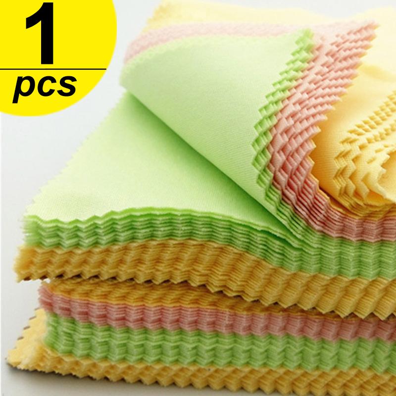 40pcs Microfiber Cleaning Cloth High Quality Chamois Glasses Cleaner for Glasses Cloth Len Phone Screen Cleaning Wipes Wholesale