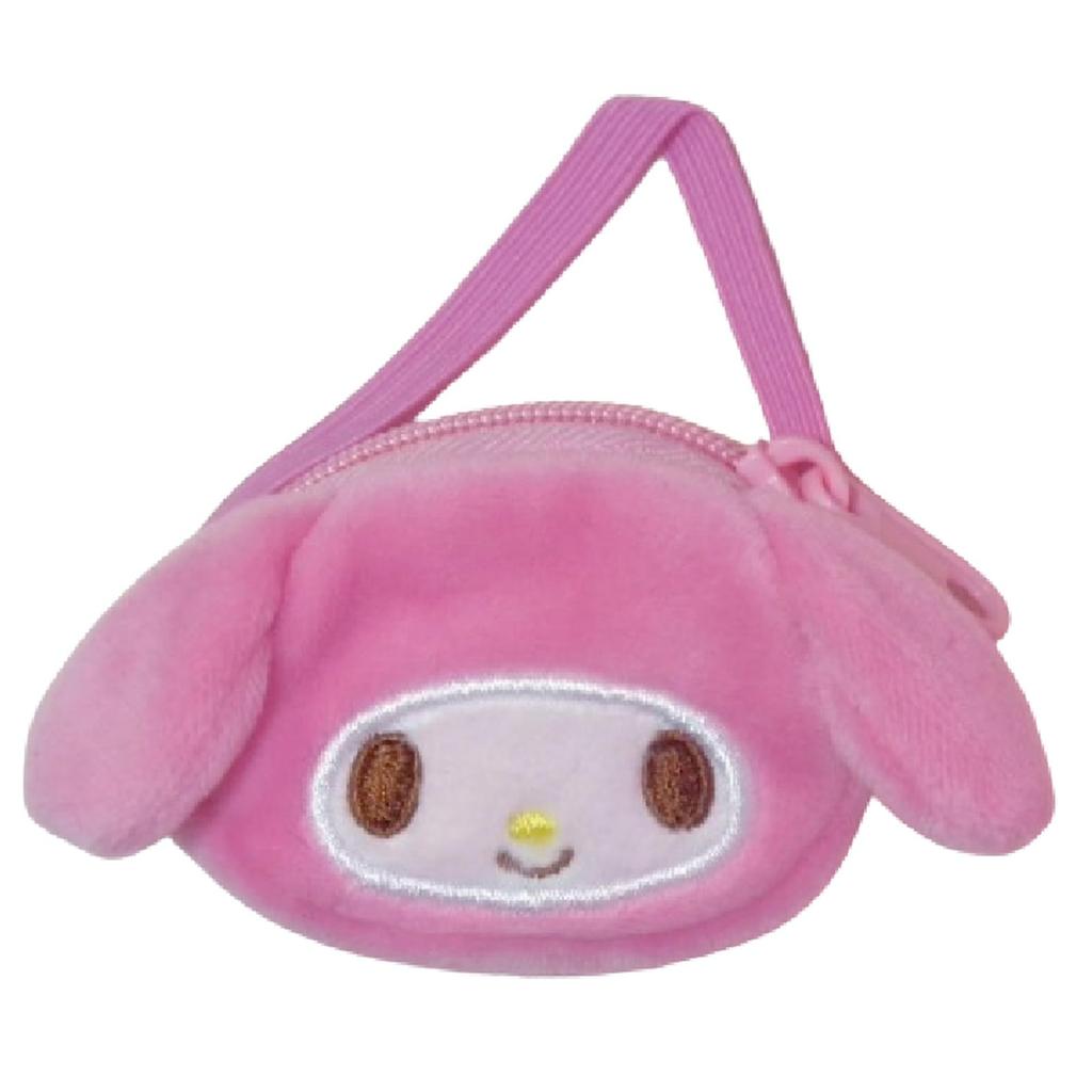 Nakajima Corporation Sanrio Characters Plush Toy Pouch - 10 Types in Total The design you get is a surprise 197771-24