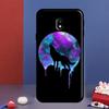 Custodia carina Galaxys Wolf per Samsung J4 J6 Plus J8 A6 A7 A8 A9 2018 J7 J5 J3 2017 A3 A5 J1 2016 Copri Telefono