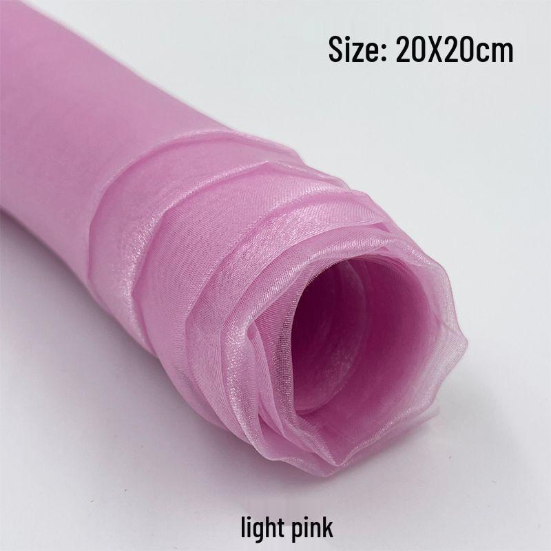 Organza Lens Veil: Soft Light Photography Yarn Filter in Black & White Fabric