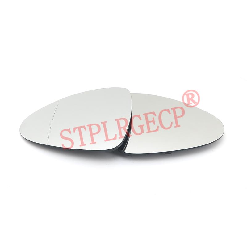 Verre chauffant de rétroviseur latéral de remplacement pour Porsche Panamera 970 2010-2016 avec plaque
