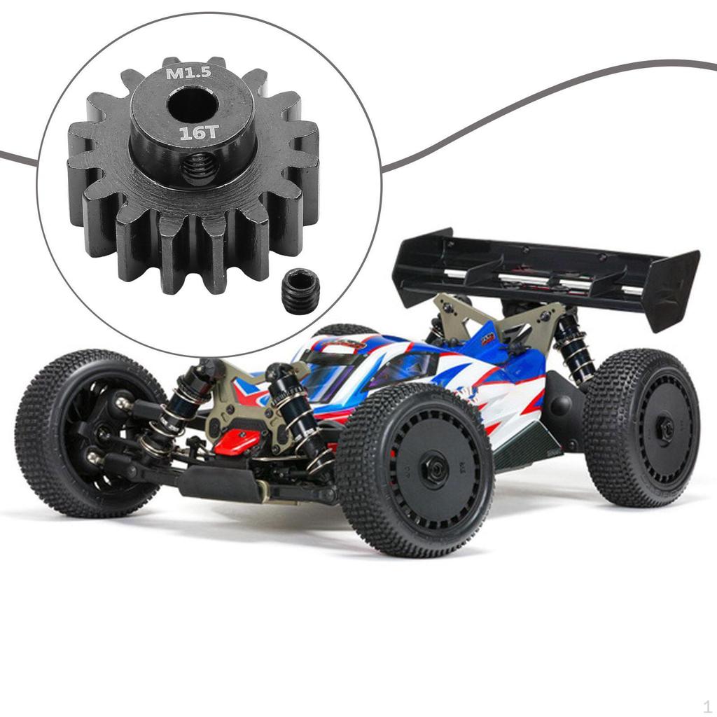 RC Car Pinion Gear 1.5 Modulus Easy to Install Upgrade Part Professional Fittings Repair Parts