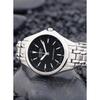 Citizen Classic Style Radio Wave Watch - Silver and Black - ES5040-51E